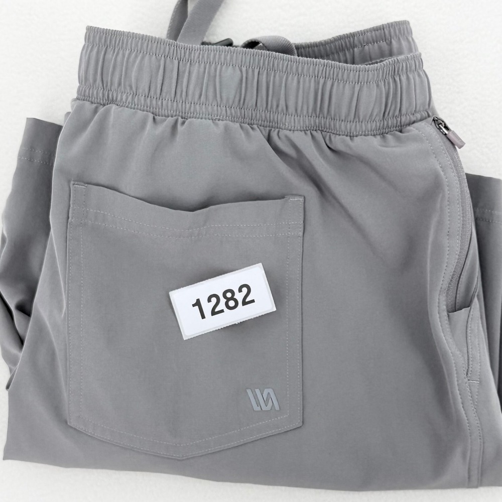 VRST All-In Lined Shorts Men's Medium Gray 7" Lined Athletic Performance - Picture 10 of 10